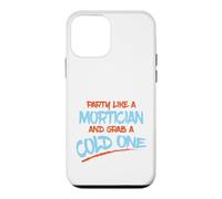 Carcasa para iPhone 12 Mini Fiesta como Mortician Agarra Frío Un Morticiano Sarcástico
