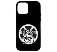 Carcasa para iPhone 12 Mini Filmmaker Editor Horror Movie I'Ll Sleep When I'm Dead