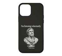 Carcasa para iPhone 12 Mini Filosofía Antigua Escuchar a regañadientes Humor