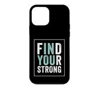 Carcasa para iPhone 12 Mini Find Your Strong Motivational Gym Workout Fitness