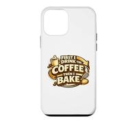 Carcasa para iPhone 12 Mini First I Drink The Coffee Then I Bake Sourdough Bread Baking