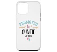 Carcasa para iPhone 12 Mini First Time Aunt EST 2026 Promoted to Auntie 2026 Aunty to Be