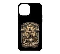 Carcasa para iPhone 12 Mini Fitness Disciplina Oración Cristiana Gimnasio Entrenamiento Culturismo