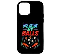 Carcasa para iPhone 12 Mini Flick My Balls Camisa Pinball Pinball Camiseta Ropa Arcade