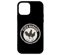 Carcasa para iPhone 12 Mini Flock Manager Vintage Gallo Gallina Pollo Guardián