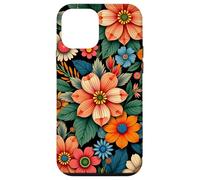 Carcasa para iPhone 12 Mini Floral Garden Botanical Bold Blossom - Diseño Decorativo