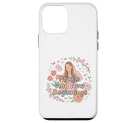 Carcasa para iPhone 12 Mini Floral Nuevos comienzos Arte estético Positivo