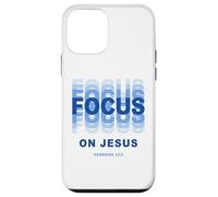 Carcasa para iPhone 12 Mini Focus on Jesus - Christian Faith Inspirational Reminder
