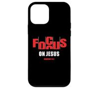 Carcasa para iPhone 12 Mini Focus on Jesus - Christian Faith Inspirational Reminder