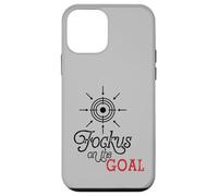 Carcasa para iPhone 12 Mini Focus on The Goal Target Graphic Motivation Discipline Quote