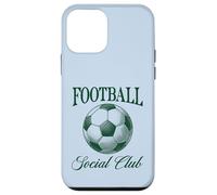 Carcasa para iPhone 12 Mini Football Social Club Balón de fútbol Diseño de Estilo Vintage