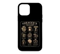 Carcasa para iPhone 12 Mini Forager's Field Guide Setas comestibles Vintage Botanical