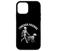 Carcasa para iPhone 12 Mini Forever Friends - Perro de Esqueleto para