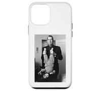 Carcasa para iPhone 12 Mini Foto de Leonard Cohen con su Hija Lucca Joy por AJ Barratt