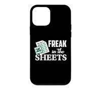 Carcasa para iPhone 12 Mini Freak In The Excel Sheets Hoja de cálculo Contable Divertida