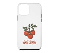 Carcasa para iPhone 12 Mini Fresh Delicious Tomatoes Vintage Garden Lover Farmer Market