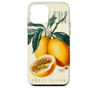 Carcasa para iPhone 12 Mini Fruta orgánica botánica del Sabor Dulce de la Fruta de la pasión Vintage