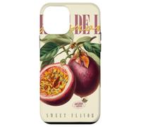 Carcasa para iPhone 12 Mini Fruta orgánica botánica del Sabor Dulce de la Fruta de la pasión Vintage