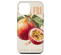 Carcasa para iPhone 12 Mini Fruta orgánica botánica del Sabor Dulce de la Fruta de la pasión Vintage