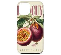 Carcasa para iPhone 12 Mini Fruta orgánica botánica del Sabor Dulce de la Fruta de la pasión Vintage