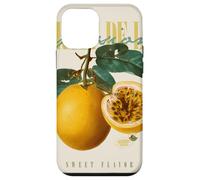 Carcasa para iPhone 12 Mini Fruta orgánica botánica del Sabor Dulce de la Fruta de la pasión Vintage