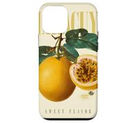 Carcasa para iPhone 12 Mini Fruta orgánica botánica del Sabor Dulce de la Fruta de la pasión Vintage
