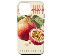 Carcasa para iPhone 12 Mini Fruta orgánica botánica del Sabor Dulce de la Fruta de la pasión Vintage