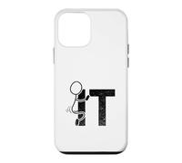 Carcasa para iPhone 12 Mini Fuck It Divertido Palillo Hombre Hump Adultos Humor Sarcástico
