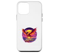Carcasa para iPhone 12 Mini Fuego Dragón Puesta del Sol OC