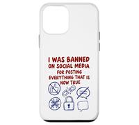 Carcasa para iPhone 12 Mini FUI Prohibido en Las Redes sociales (Declaración de teoría de la conspiración)