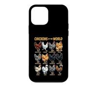 Carcasa para iPhone 12 Mini Funny Backyard Chickens of The World