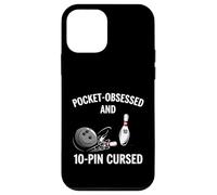 Carcasa para iPhone 12 Mini Funny Bowling Pocket Obsessed 10 Pin Cursed Bowler