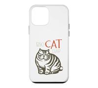 Carcasa para iPhone 12 Mini Funny Cat Juego de Palabras Big Cat Liar