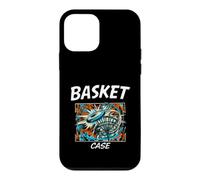 Carcasa para iPhone 12 Mini Funny Disc Golf Basket Case Retro Pop Art