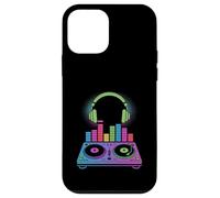 Carcasa para iPhone 12 Mini Funny DJ Turntable Vinyl Records Música Mujeres Hombres