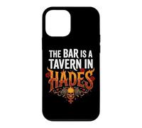 Carcasa para iPhone 12 Mini Funny Girls Womens Rights The Bar Is A Tavern In Hades
