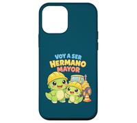 Carcasa para iPhone 12 Mini Funny Hermano Mayor Dinosaurio - Construcción de Gran Hermano