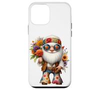 Carcasa para iPhone 12 Mini Funny Hippie GNOME Dad In Boho Hippie Pants For Women Groovy