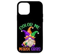 Carcasa para iPhone 12 Mini Funny Mardi Gras Quote For Women and Men with Carnival GNOME