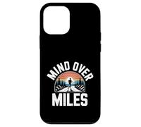 Carcasa para iPhone 12 Mini Funny Mind Over Miles Diciendo Motivación del Corredor