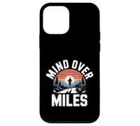 Carcasa para iPhone 12 Mini Funny Mind Over Miles Diciendo Motivación del Corredor