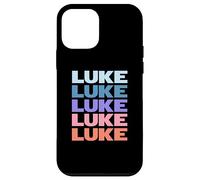 Carcasa para iPhone 12 Mini Funny Modern Repeated Text Design Luke