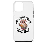 Carcasa para iPhone 12 Mini Funny Owl Book Lover Antisocial Introvertido Lectura