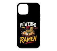 Carcasa para iPhone 12 Mini Funny Ramen Saying Humor Joke Gag Powered by Noodles