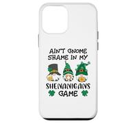 Carcasa para iPhone 12 Mini Funny St Patricks GNOME Prone to Shenanigans with My Gnomies