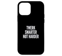 Carcasa para iPhone 12 Mini Funny Twerk Smarter Not Harder Silly Dance Joke