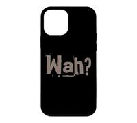 Carcasa para iPhone 12 Mini Funny What IFS One Word Cita para La Gente Gracioso Hey Wah