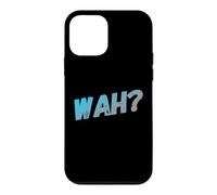 Carcasa para iPhone 12 Mini Funny What IFS One Word Cita para La Gente Gracioso Hey Wah