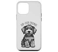 Carcasa para iPhone 12 Mini Fur-Ever Friends - Lindo Cachorro de Dibujos Animados