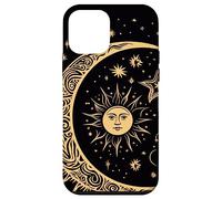 Carcasa para iPhone 12 Mini Galaxy Night Sky Moon Lunar Stars Sun Love